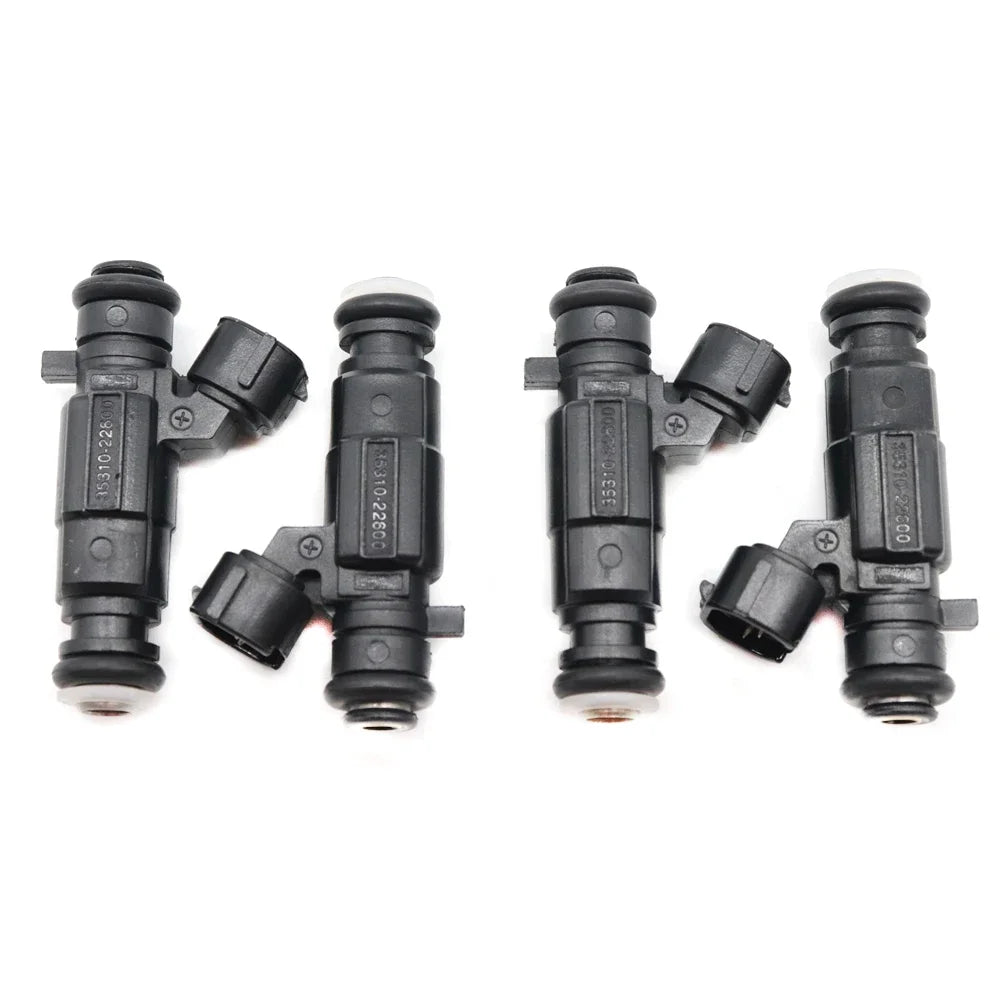 4x NEW Fuel Injectors Nozzle 35310-22600 for Hyundai Accent 1.5L 1.6L l4 2000-2005 3531022600 9260930006