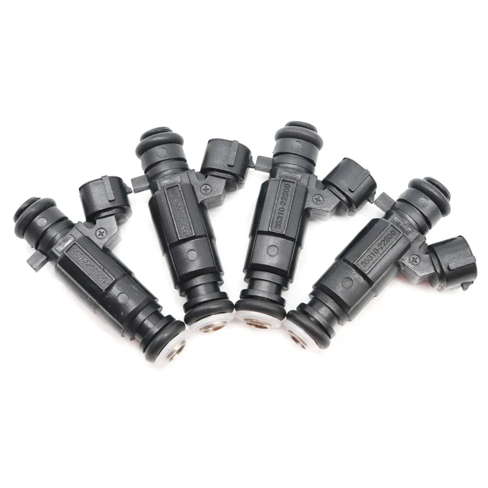 4x NEW Fuel Injectors Nozzle 35310-22600 for Hyundai Accent 1.5L 1.6L l4 2000-2005 3531022600 9260930006