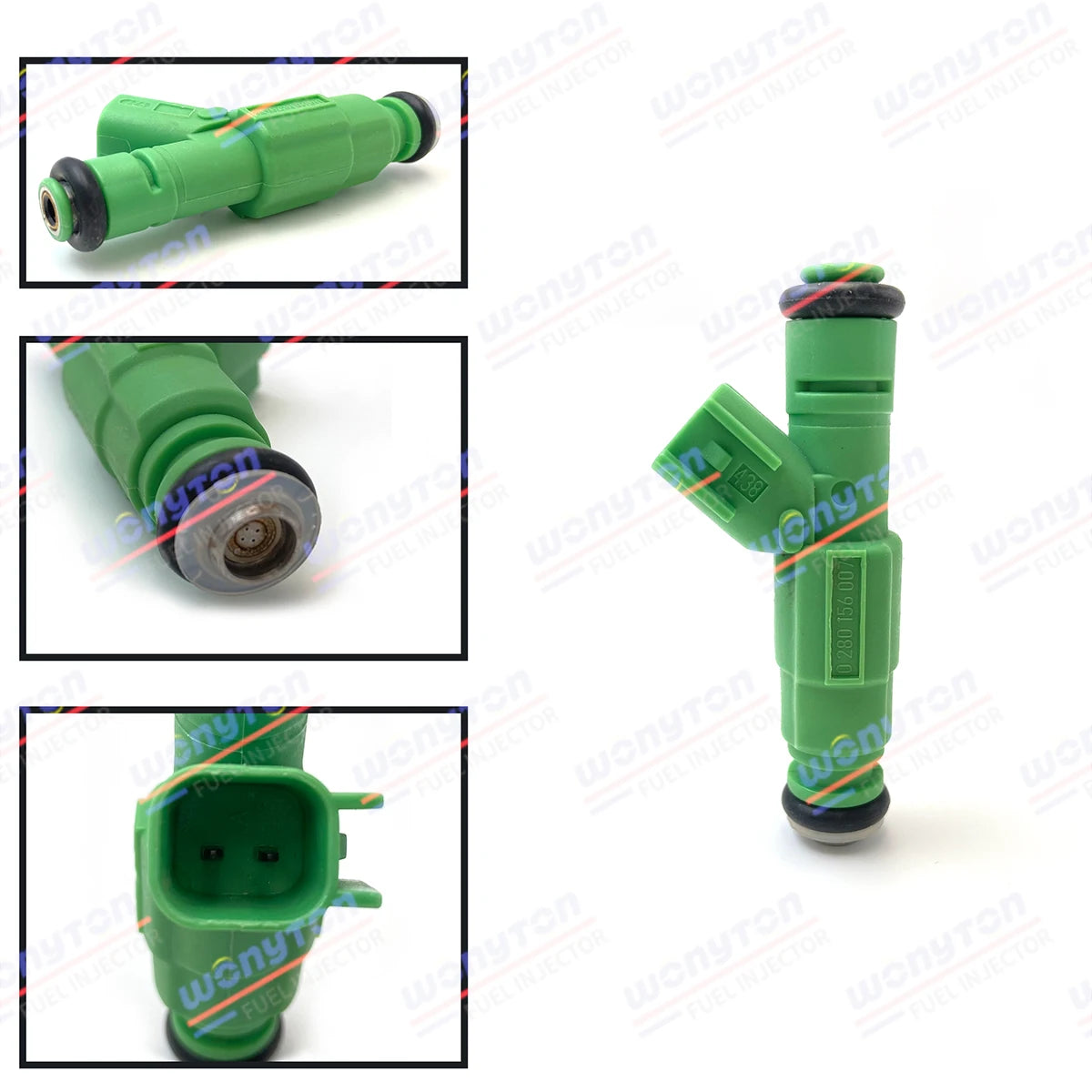 6PCS Fuel Injectors For Chrysler Town & Country 2001-2007 Voyager 2001-2003 3.3L V6 Car Part 0280156007 04861454AA