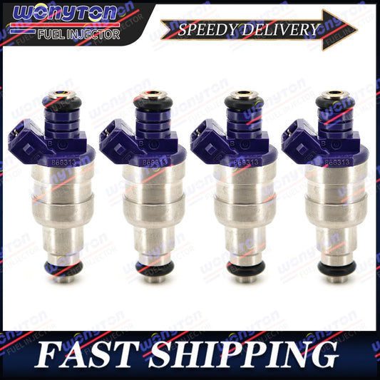 4Pcs Fuel injectors for Renault Clio MK II 2 Megane Scenic Classic Cabriolet 1.6 7700866313 0986280553 866313