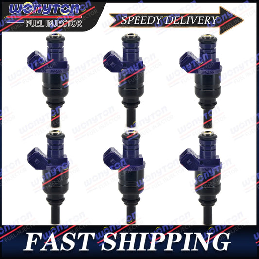 Set of 6 Fuel Injectors For Siemens 01-06 BMW 330CI 330I 530I X3 X5 3.0 1439800