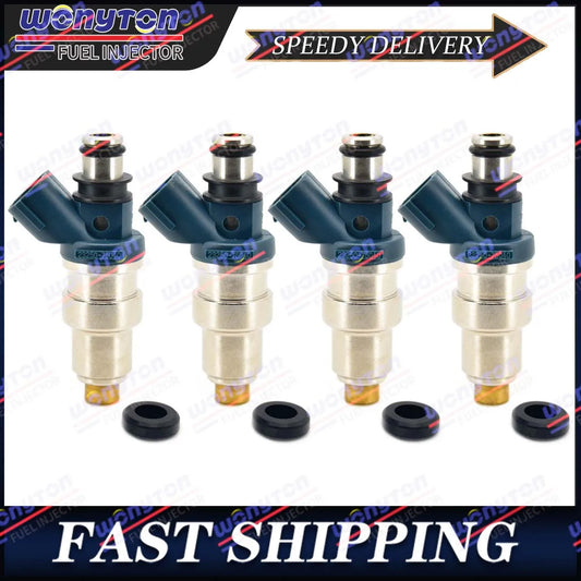 Set of 4  Fuel Injectors 23250-75040 For Toyota Tacoma 1995-2000 2.4L