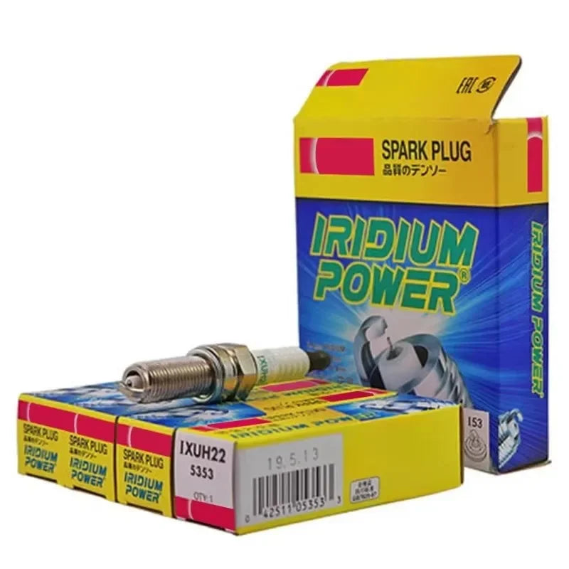4/6Pcs 5353 IXUH22 Iridium Spark Plug For FIAT 500 PANDA VAN MAZDA AZ OFFROAD CATERHAM SEVEN Ignition System Auto Parts