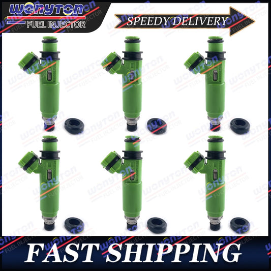 6PCS Fuel Injector For 1998-2003 Mitsubishi Montero sport 3.0L V6 195500-3170