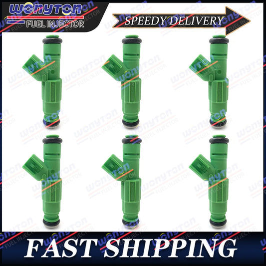 6PCS Fuel Injectors For Chrysler Town & Country 2001-2007 Voyager 2001-2003 3.3L V6 Car Part 0280156007 04861454AA