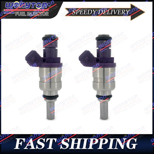 2Pcs New Fuel Injectors 0000787249 450CC Fit For Mercedes C230 2002 SLK230 2001-2004