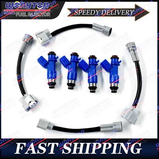 4 NEW OEM FUEL INJECTORS 16450-RWC-A01 FOR RDX RSX TSX INTEGRA CIVIC